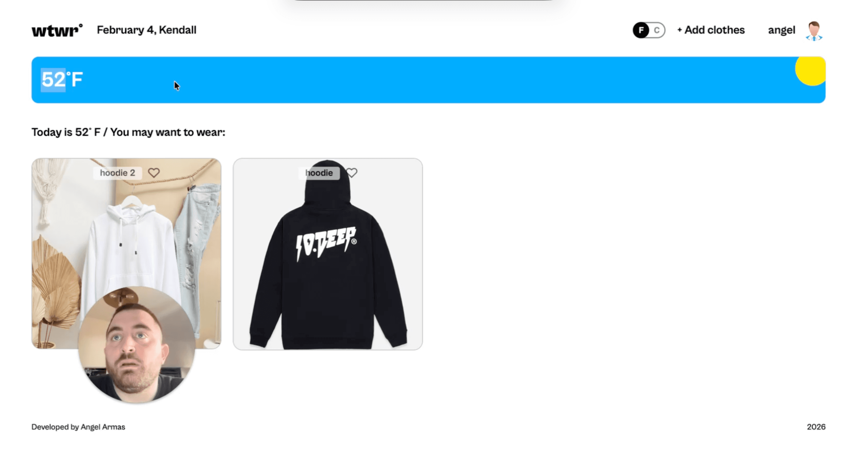 What to Wear (WTWR) screenshot